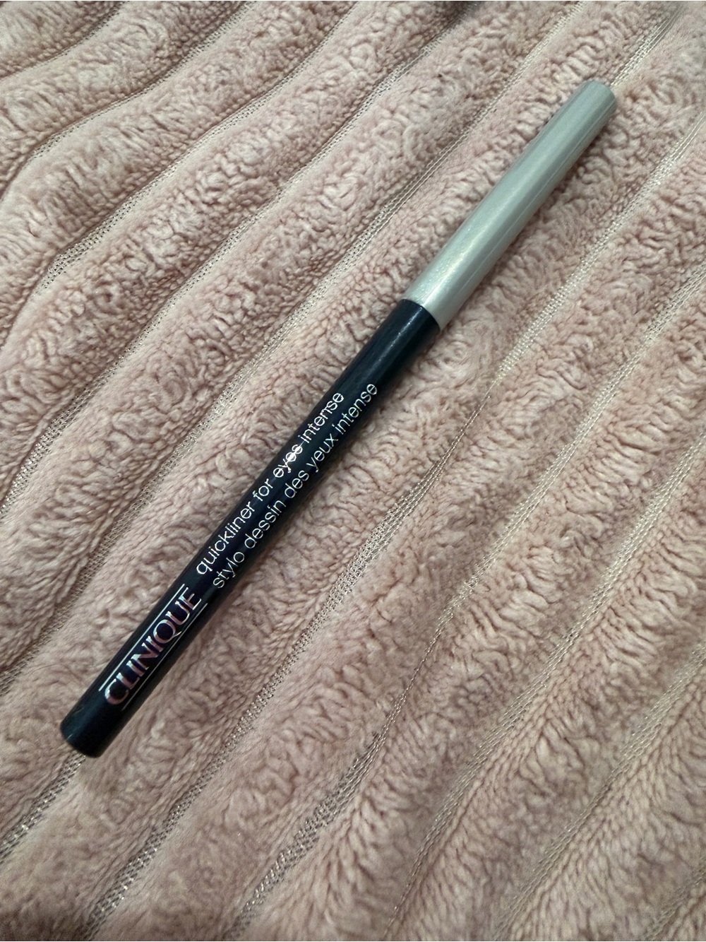 Clinique Black Eyeliner Pencil with Silver Cap